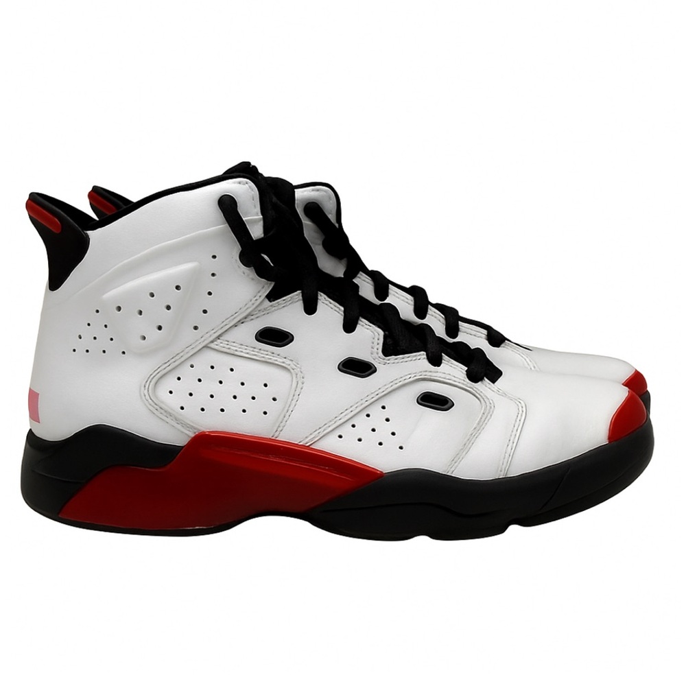 Nike Air Jordan 6 17 23 GS NBY White Gym Red Basketball Shoes Size 7Y - Org $110